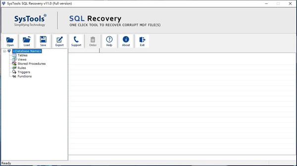 SysTools SQL Recovery